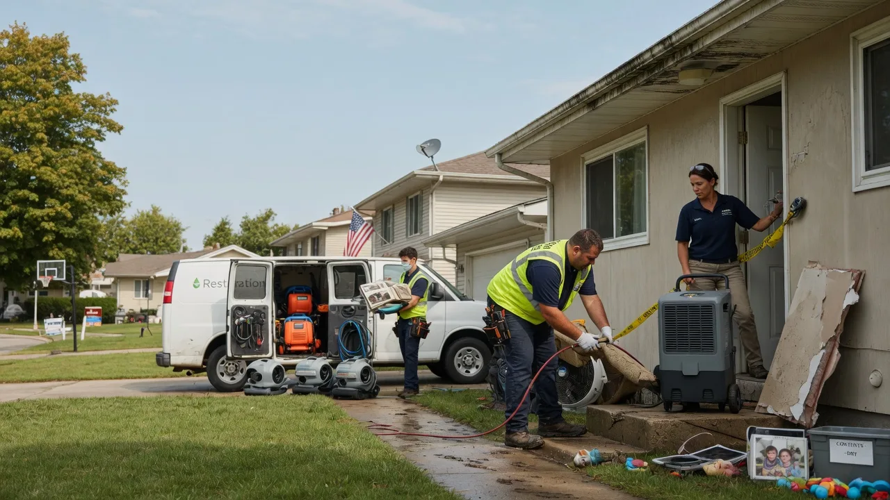 Water Damage Restoration in Dysart, PA near me